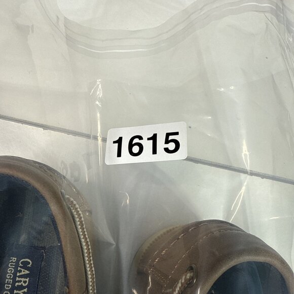 Cary Country Top Sider Loafer Sahara Men's Size 8.5M Brown Leather Lace Up - Picture 8 of 8